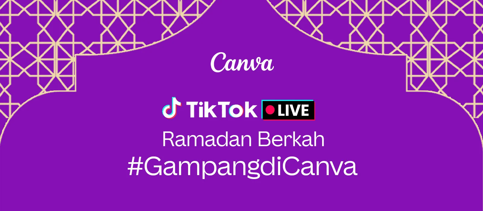 Canva TikTok Live session